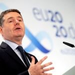 Paschal Donohoe, presidente del Eurogrupo