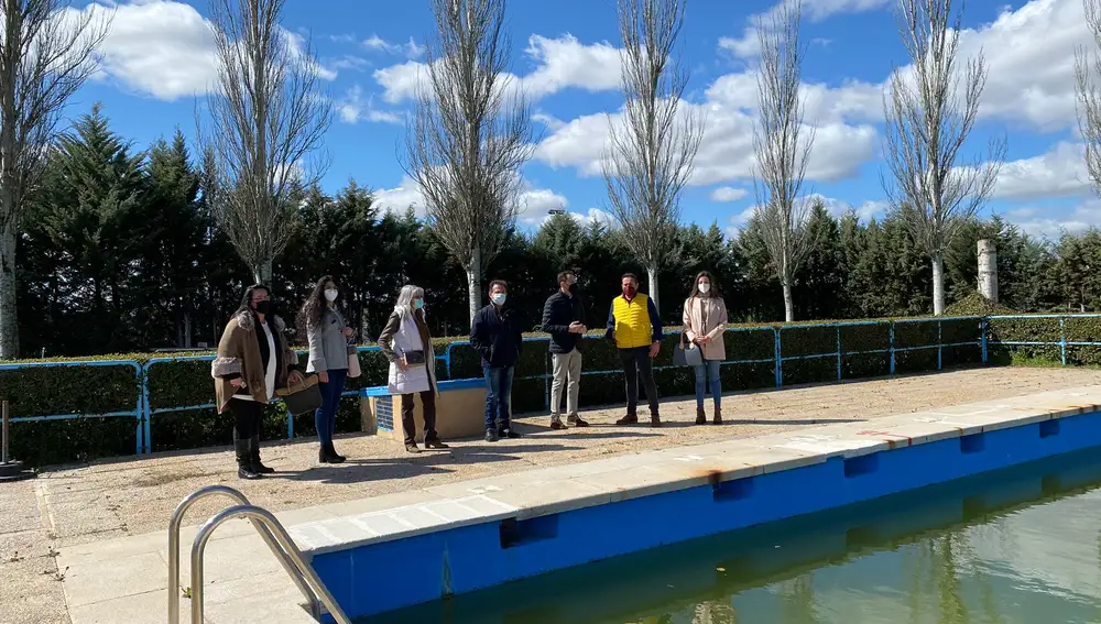 Conrado Íscar visita San Pedro de Latarce