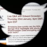 Twitter uno de los canales que se usan para difundir bulos o extender mentiras. Snowden lo usó para contar lo que sucedía