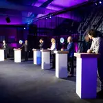 Los líderes de los siete mayores partidos holandeses participan el sábado en un debate electoral en Den Bosch