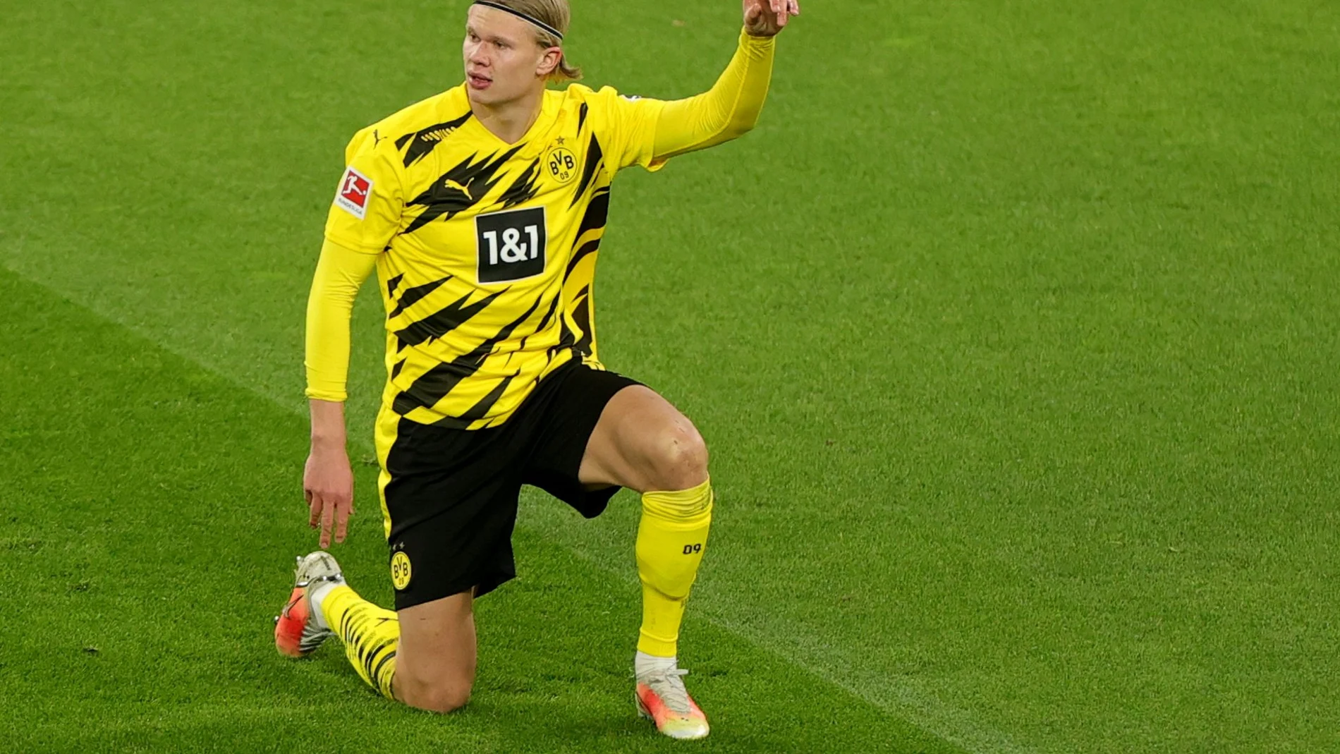 Erling Braut Haaland, delantero del Borussia Dortmund