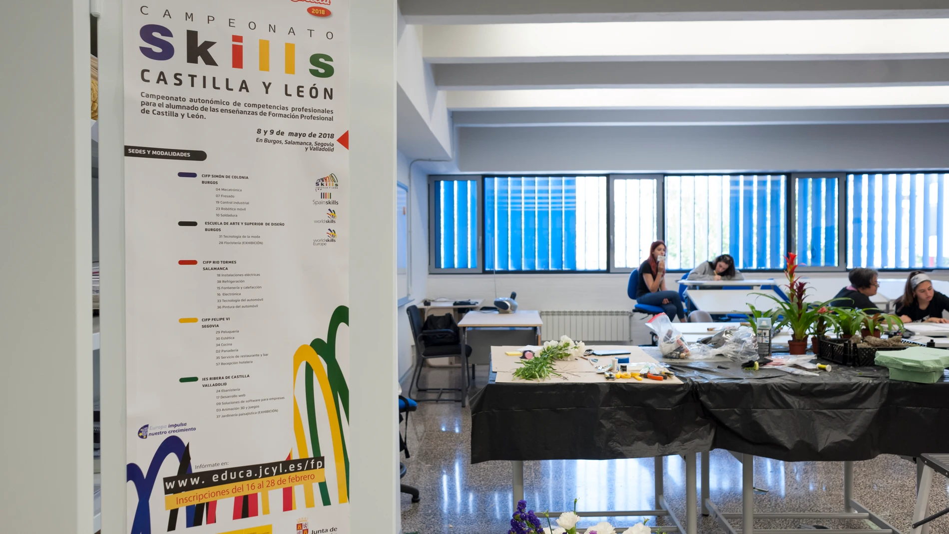 Campeonato de Skills en Castilla y León de una anterior edición