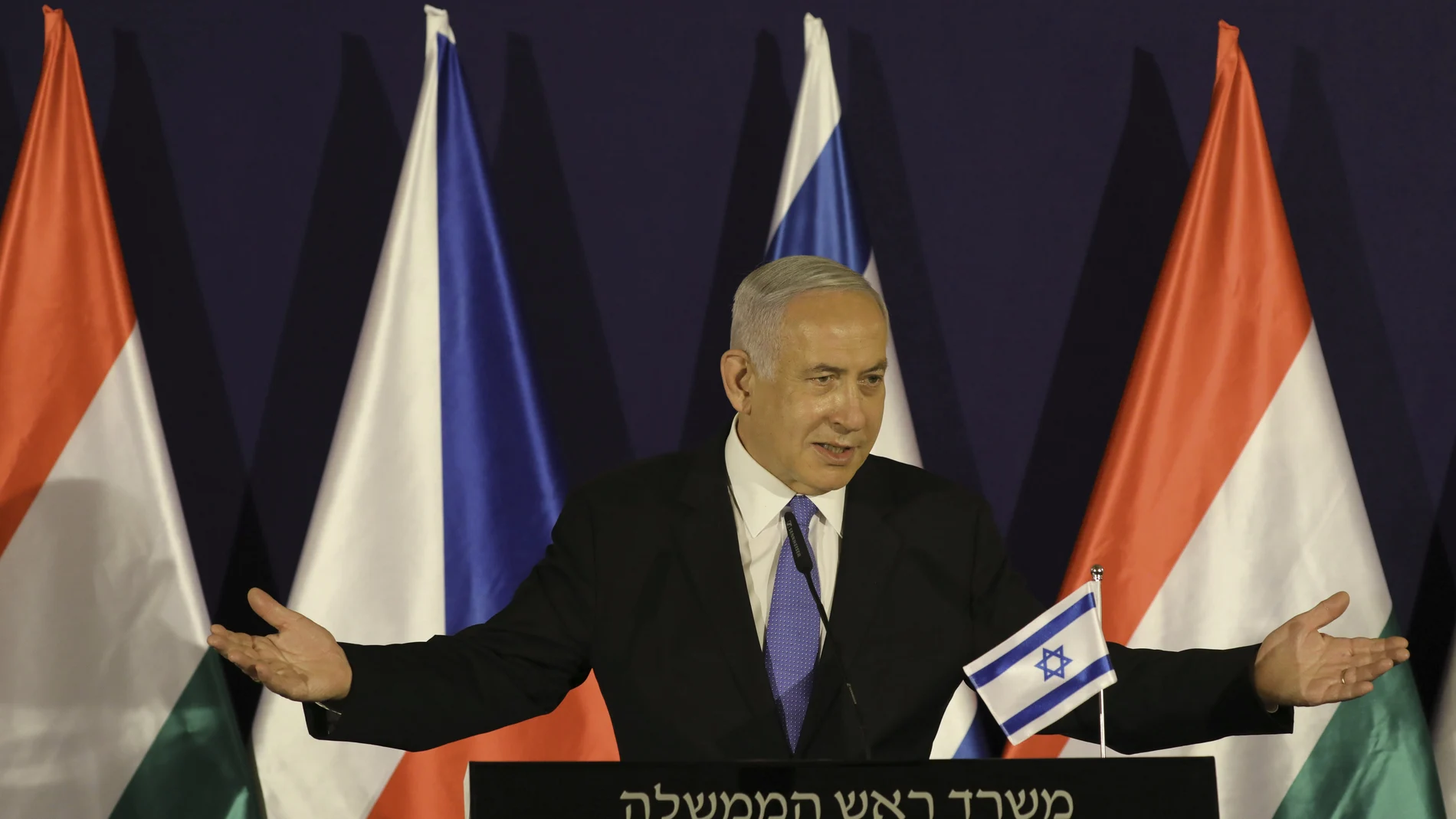 Benjamin Netanyahu, primer ministro israelí