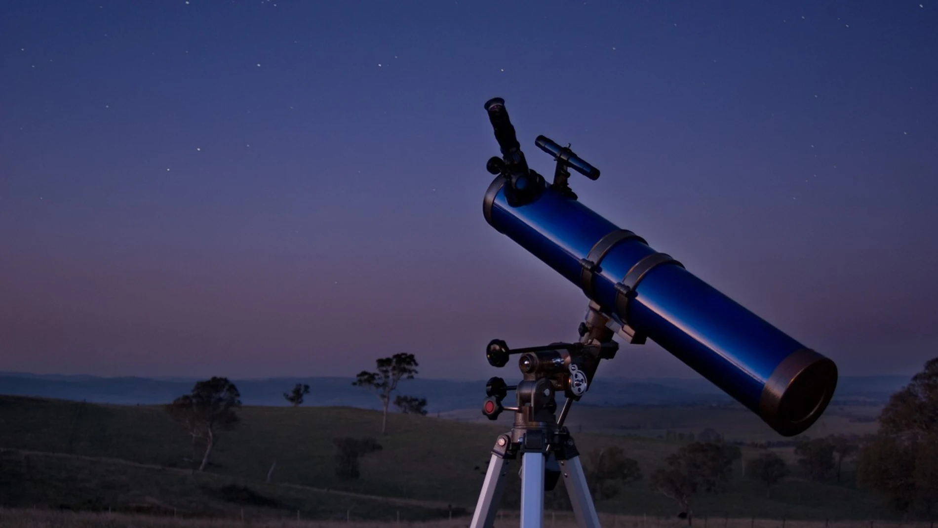 Fotografía de un telescopio