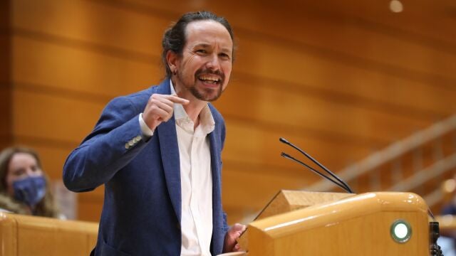 El líder de Podemos, Pablo Iglesias