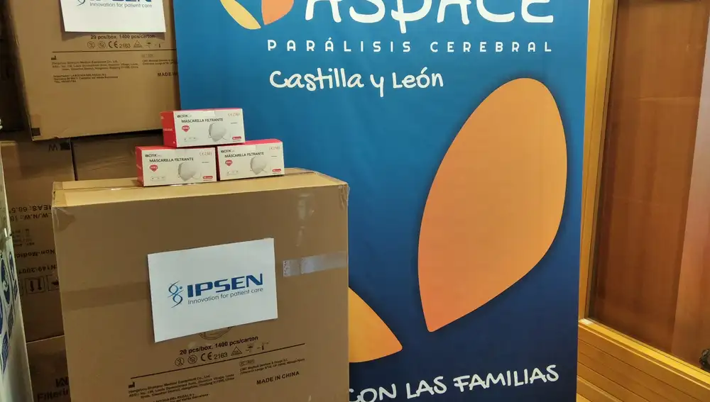 Material donado a Aspace