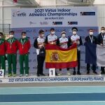 Cuatro oros para los atletas de Fundación A LA PAR en el Europeo de Nantes