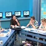 El ahora vicepresidente segundo y la presidenta de la Comunidad de Madrid compartían tertulia en el programa "La Tuerka"