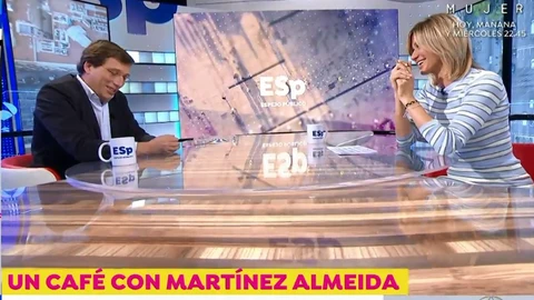 El alcalde de Madrid junto a Susanna Griso