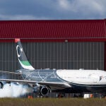 El lujoso avión presidencial de Muamar Gadafi continúa en Perpiñán