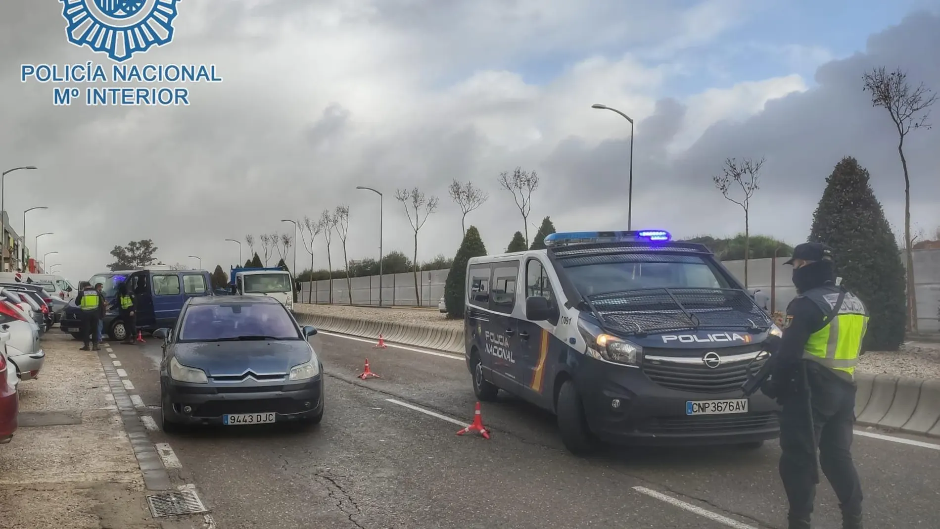 Operación de la Policía Nacional para la detención
