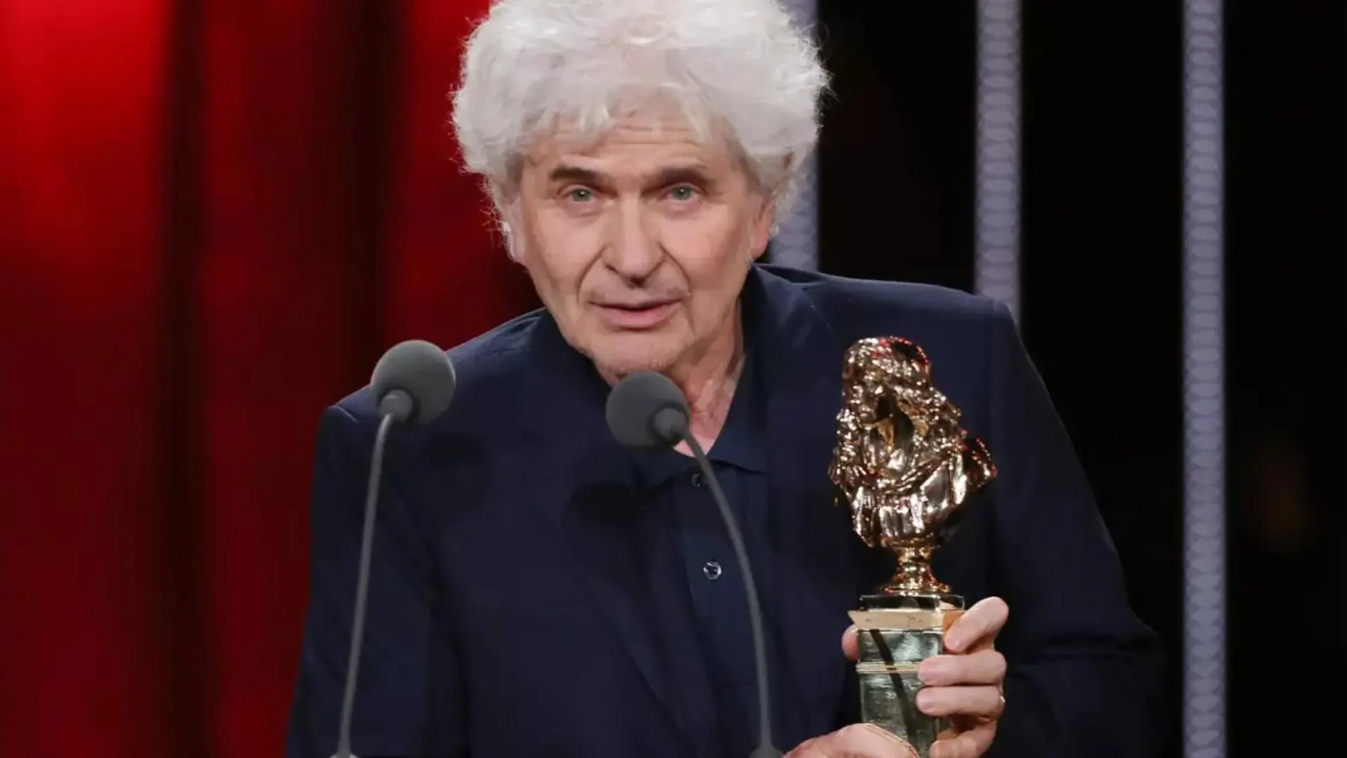 El director francés tras recibir el Premio Moliere en la categoría de Mejor Director de una obra de teatro privado por "Quién tiene miedo de Virginia Woolf"