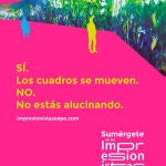 Uno de los carteles de la exposición