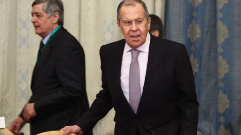 El ministro de Exteriores ruso Sergei Lavrov