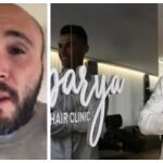 Kiko Rivera, junto a Cristiano Ronaldo en su clínica capilar