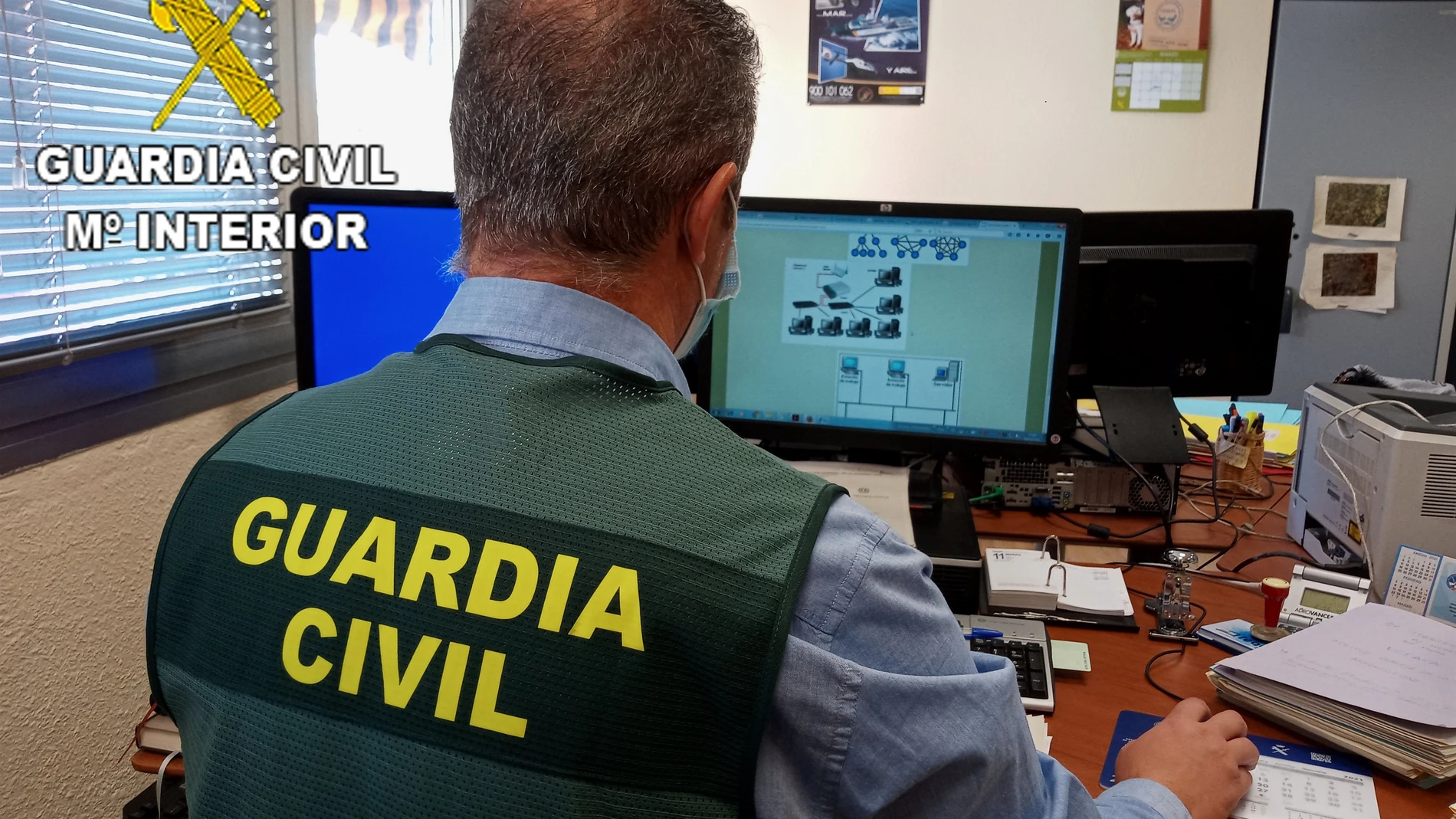 La Guardia Civil ha participado en la operación contra esta red criminal GUARDIA CIVIL