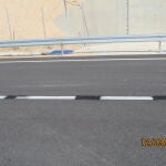 La Guardia Civil investiga a un hombre que ha convertido en discontinua una línea continua de la N-122
