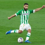 Nabil Fekir con el Real Betis.