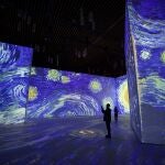 "La noche estrellada", de Van Gogh, en una exposición inmersiva