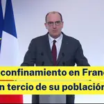 Nuevo confinamiento en Francia para un tercio de su población