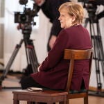 La canciller Angela Merkel se ha vacunado hoy en Berlín
