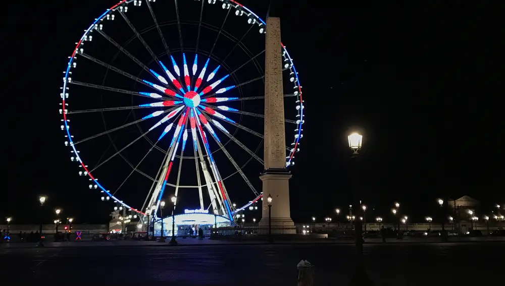 Place de la Concorde y la noria. (2017)