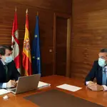  Por Ávila no decide aún su voto tras reunirse con Fernández Mañueco