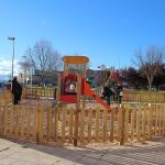 Imagen de una de las zonas del nuevo parque infantil del barrio de San José Obrero de Zamora