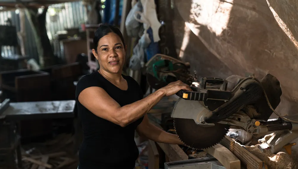 Yamile Salazar, una de las emprendedoras a las que apoya la FMBBVA