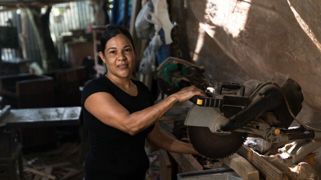 Yamile Salazar, una de las emprendedoras a las que apoya la FMBBVA