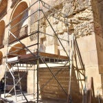 Inicio de las obras de restauración de la fachada sur de la Mezquita-Catedral