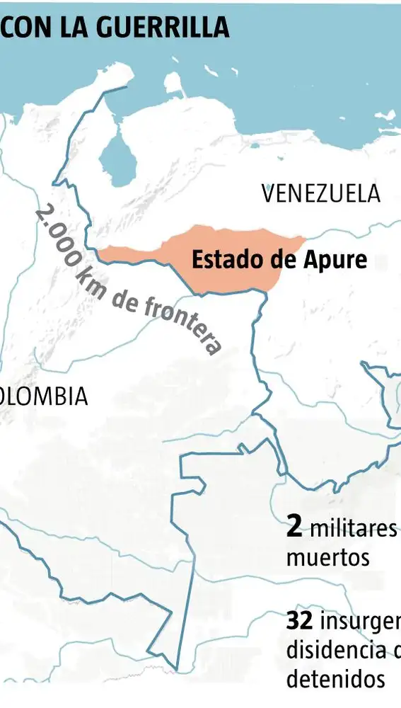 Frontera Venezuela y Colombia