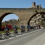Estampa de la 100ª edición de la Volta a Catalunya, a su paso por el norte de la autonomía.