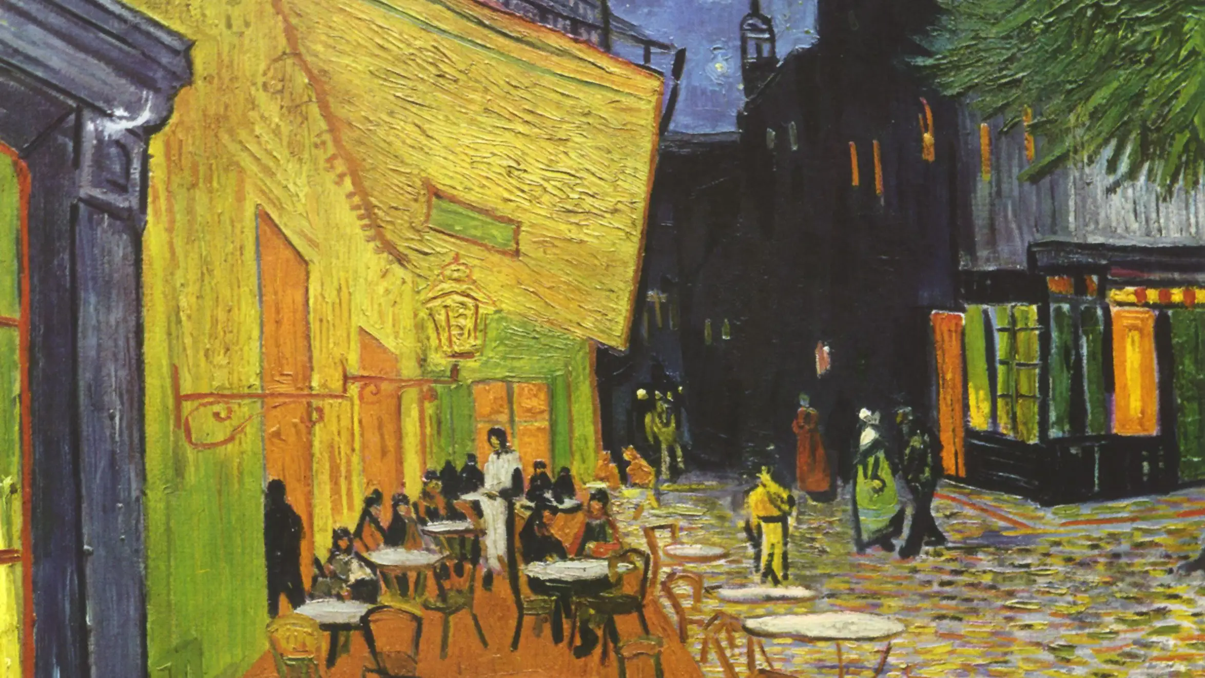 "Terraza de café por la noche", de Van Gogh
