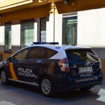 Vehículo de la Policía Nacional en Soria