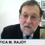  El falso rótulo de TVE en la testificación de Rajoy viral en las redes