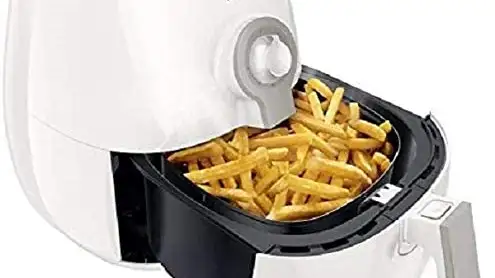 Philips AirFryer HD9216/80 - Freidora sin Aceite con Tecnología Rapid Air, 0.8 kg, Blanco
