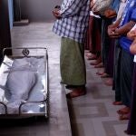 Funeral de la niña Khin Myo Chit