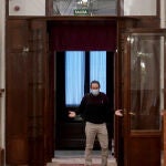 El vicepresidente segundo del Gobierno Pablo Iglesias en el Congreso de los Diputados