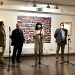 La concejala de Cultura y Turismo de Valladolid, Ana Redondo, inaugura la exposición