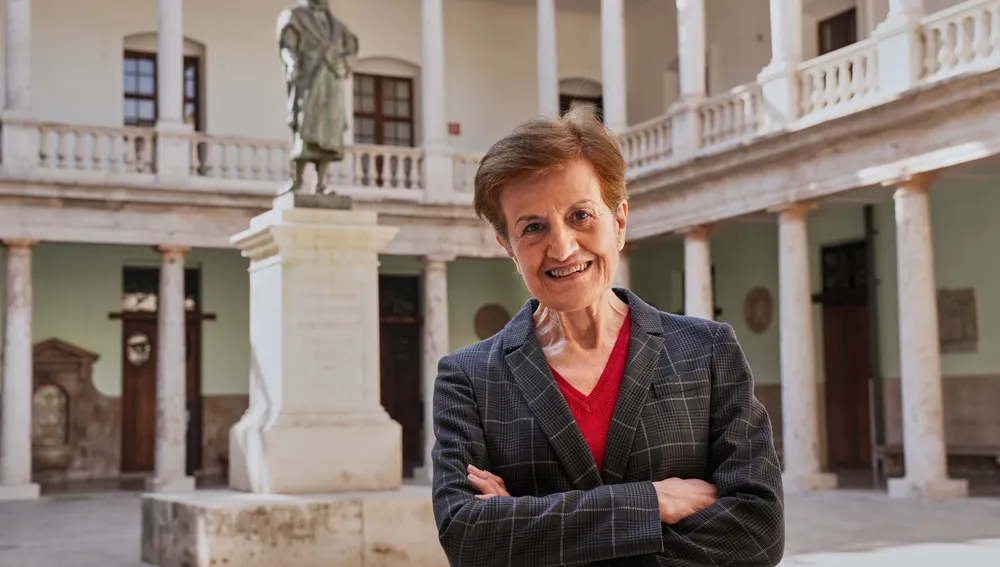 La filósofa Adela Cortina, que presenta el libro "Ética cosmopolita" / BEATRIZ TAFANER