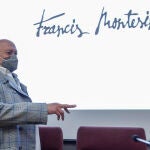 El diseñador Francis Montesinos, durante la presentación del documental 'Montesinos Íntimo', en el Museu de Belles Arts de Valencia