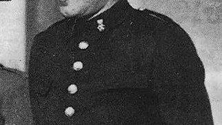 José del Rey Hernández con uniforme de Guardia de Asalto