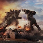 Un fotograma de la cinta "Godzilla vs. Kong"