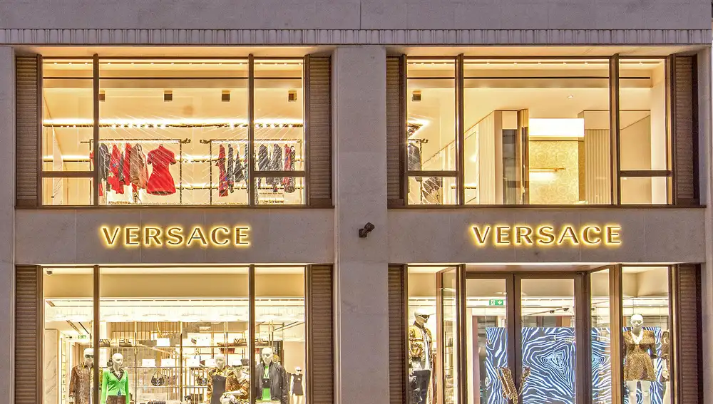 Boutique Versace. París