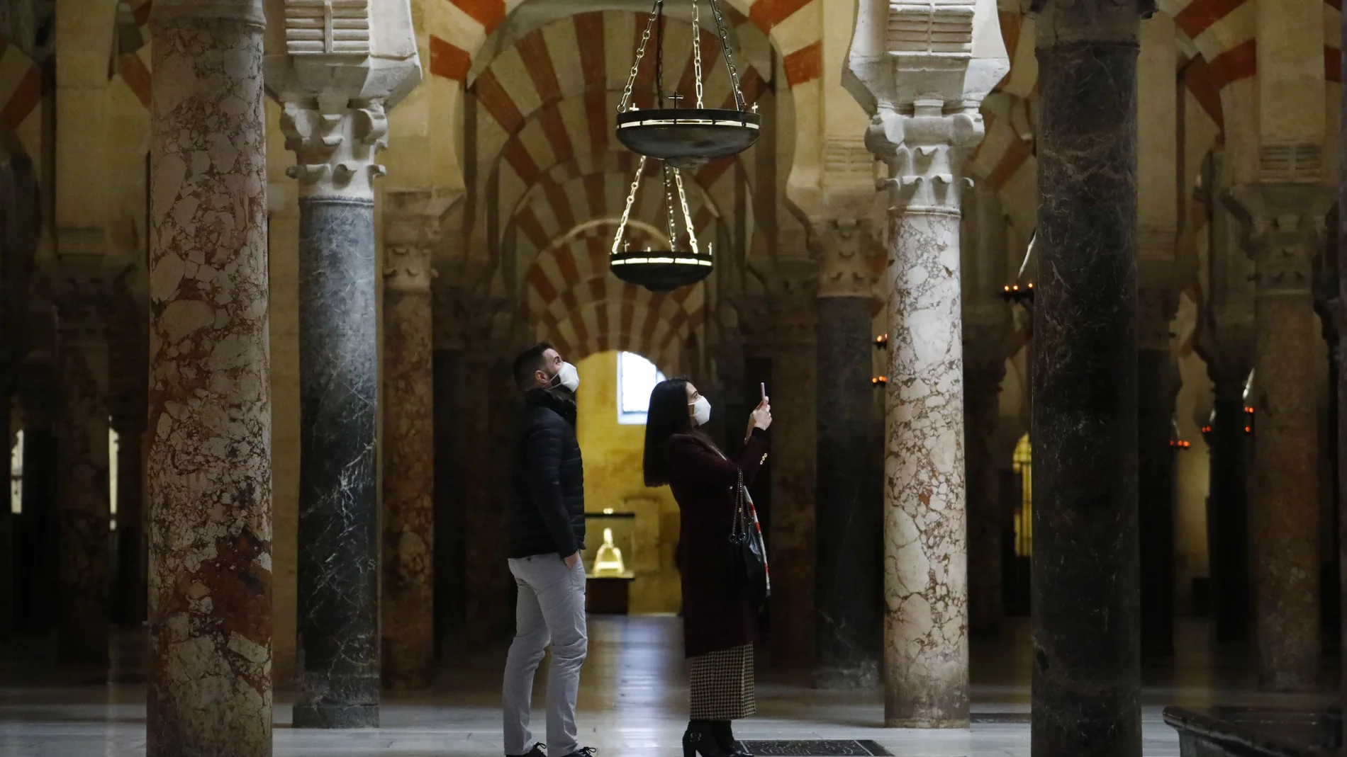 Vista interior de la Mezquita de Córdoba