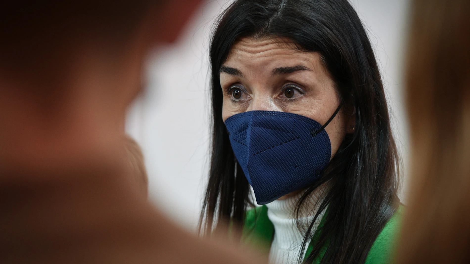 La diputada Ruth Merino en la sede del partido después de ser elegida nueva portavoz de Ciudadanos en las Corts valencianes, en Valencia, Comunidad Valenciana (España), a 26 de marzo de 2021. Ruth Merino ha sido elegida portavoz parlamentaria por unanimidad tras la marcha del partido al PP de Toni Cantó, anterior representante de Cs en el Parlamento valenciano. Merino está afiliada a Ciudadanos desde junio de 2015 y es diputada autonómica desde el pasado 16 de mayo.26 MARZO 2021;CORTES VALENCIANAS;CIUDADANOS;PARTIDPO POLÍTICO;VALENCIA;C´SJorge Gil / Europa Press26/03/2021