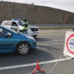 Control perimetral de la Guardia Civil de Palencia