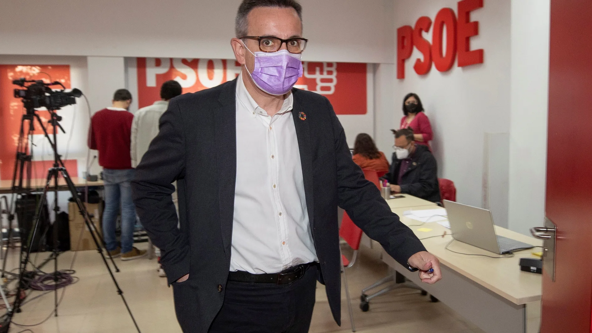 El secretario general del PSOE en la Región de Murcia Diego Conesa