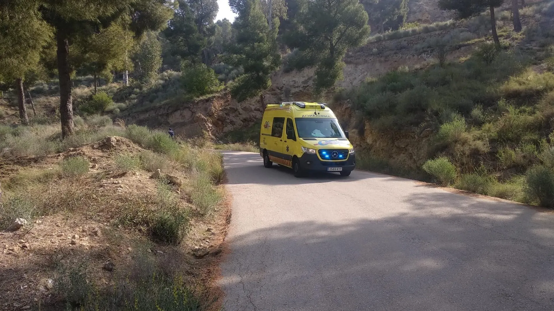 El ciclista fue encontrado inconsciente en la conocida como subida del Relojero (Murcia)